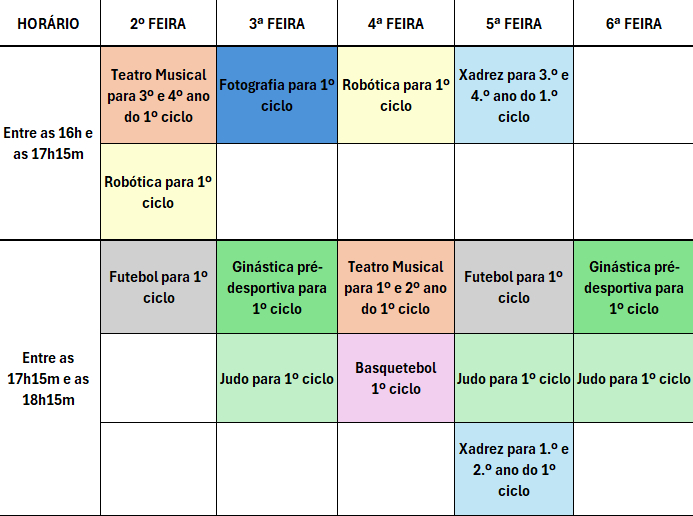 horario 2026